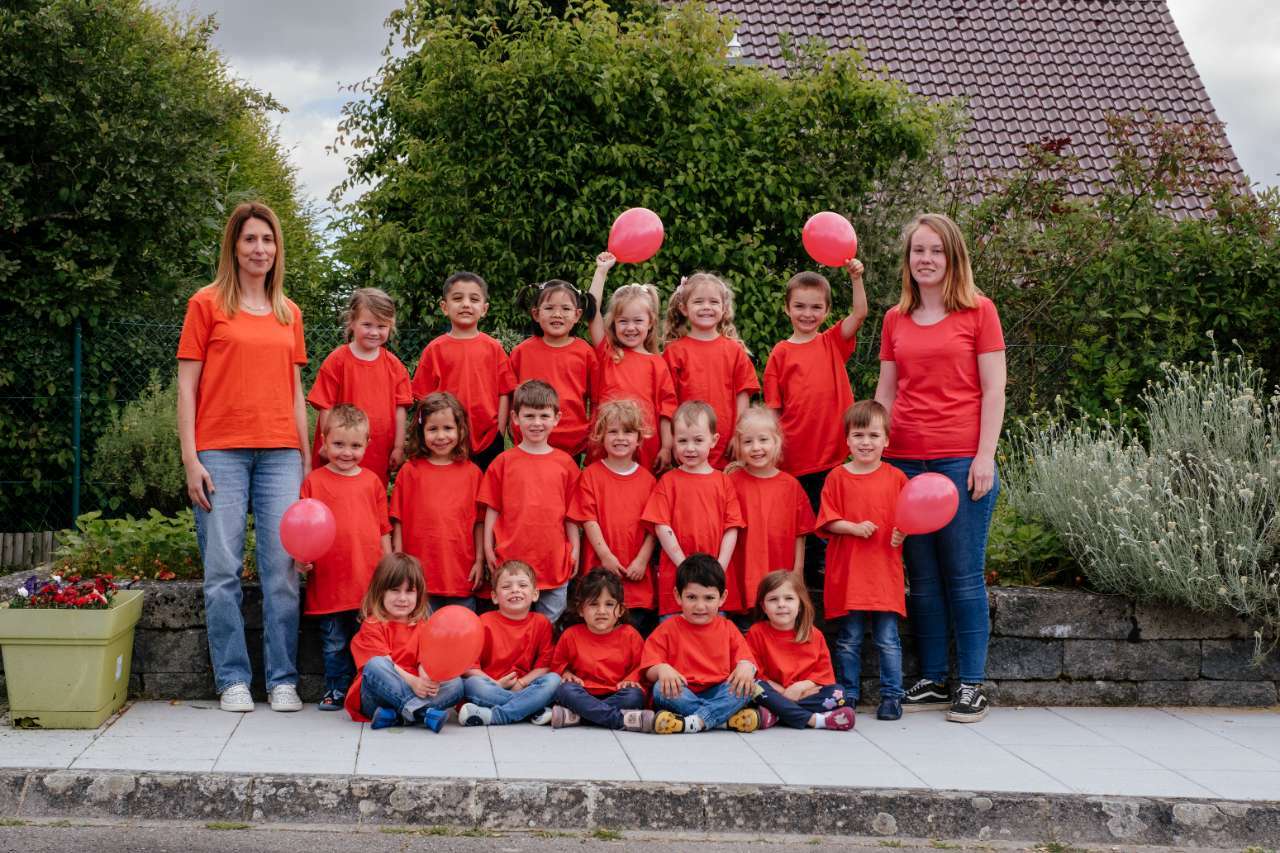 Gruppefoto C1 Précoce Gloria Daems